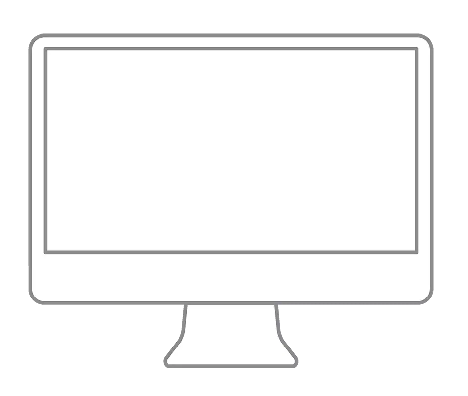 Modern desktop computer setup with sleek design, focused on digital workstations and technology solutions.