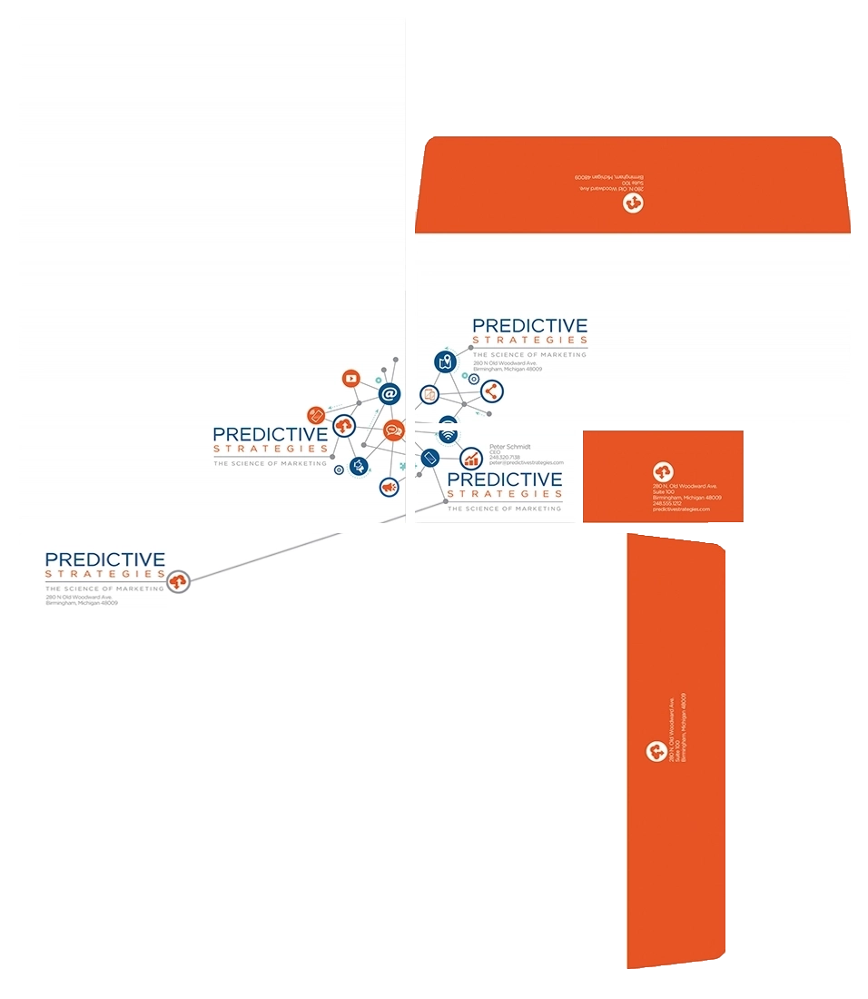 Predictive Strategies Letterhead set
